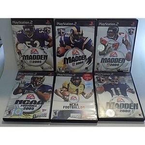Play‎ Station 2 Sports Game Lot